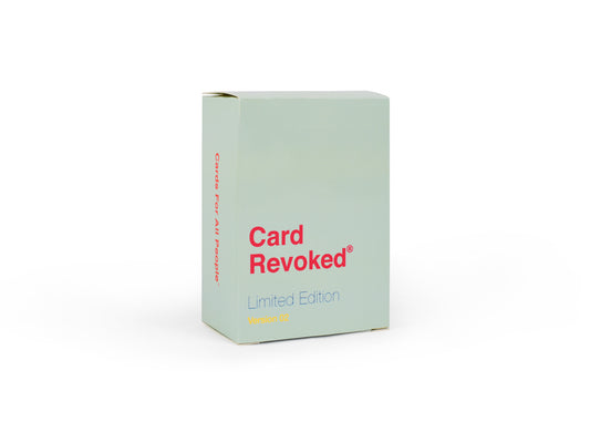 Card Revoked - The Collectible - SOLD OUT