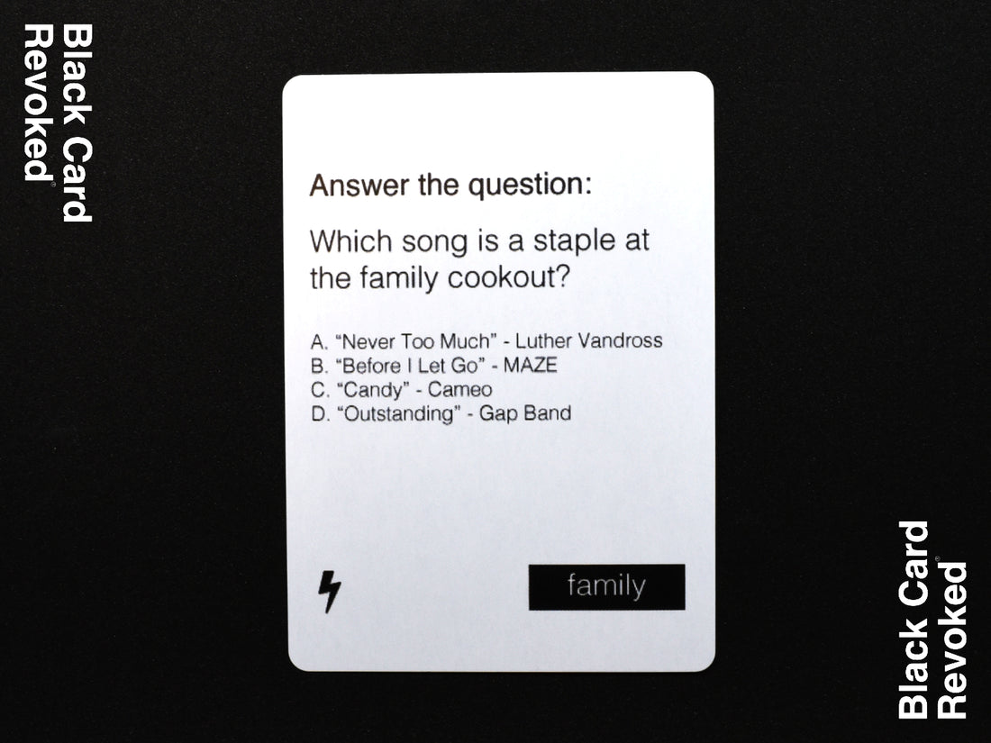 Black Card Revoked Fifth Edition Cards For All People