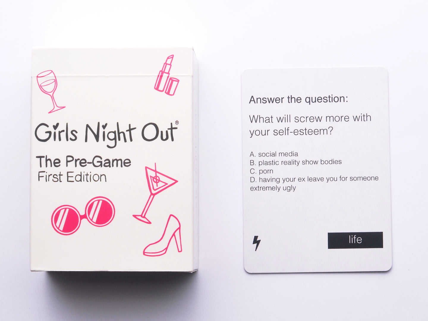 Picture of Girls Night Out game and cards